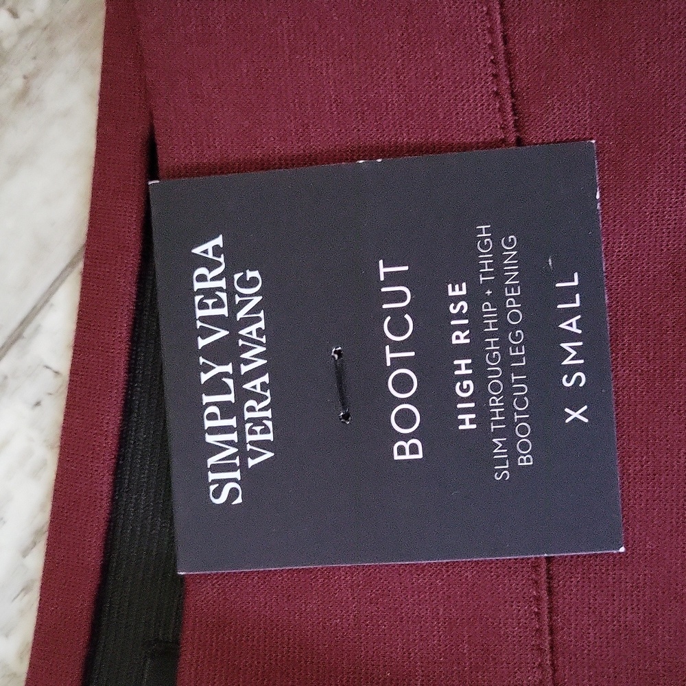 Simply Vera Verawang bootcut Slip on pants - Picture 4 of 9